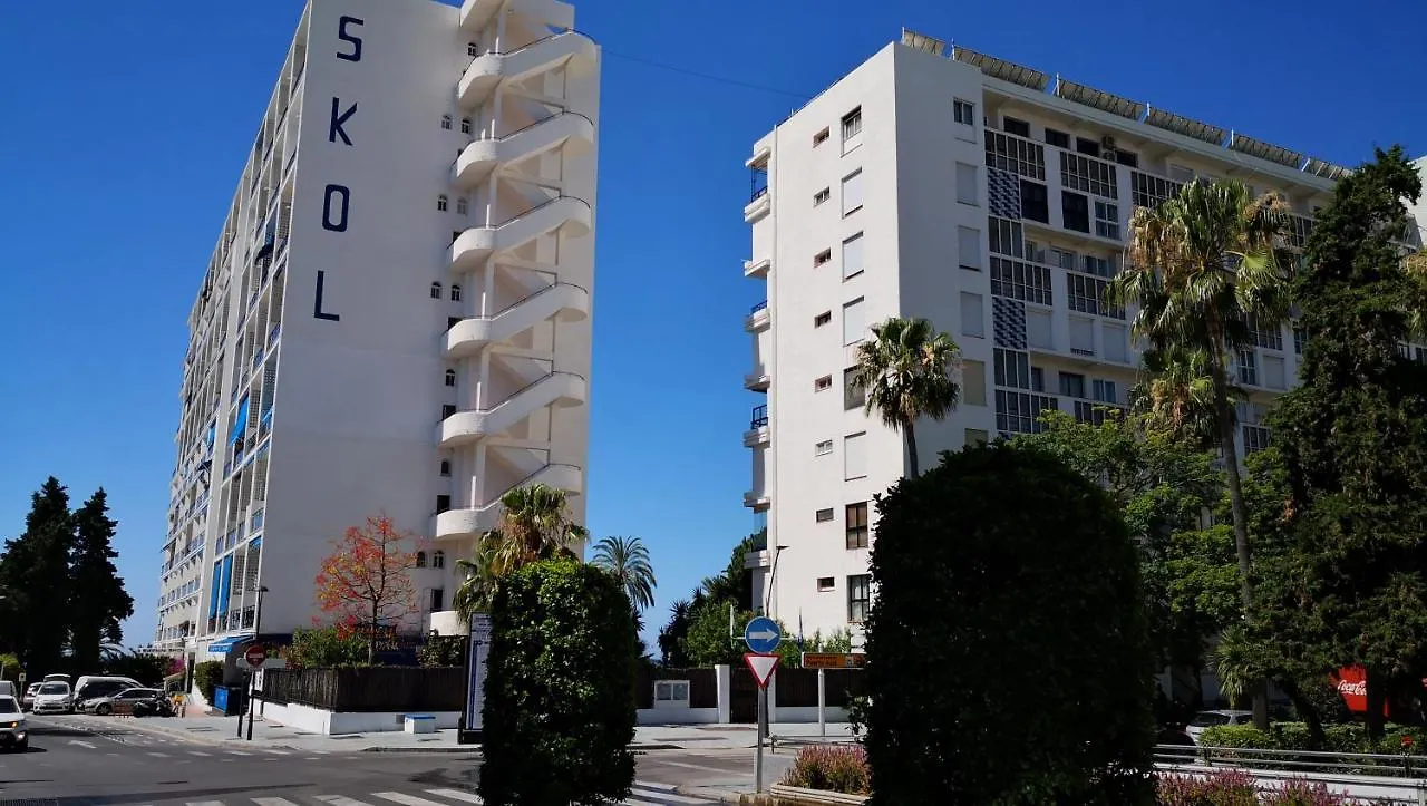 Skol 420C Fantastico 1 Dormitorio Primera Linea De Playa Marbella Apartment